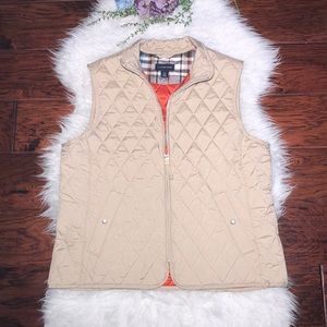 Lands End Women’s Zipper Front Vest L